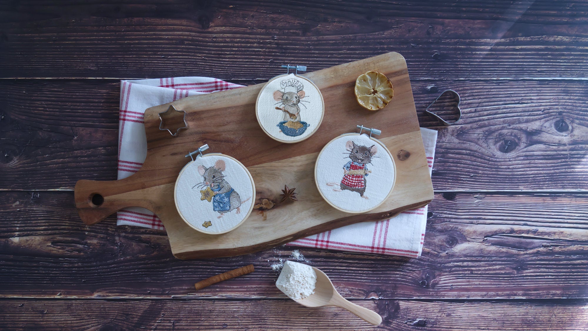 Stickdateien Backmäuse