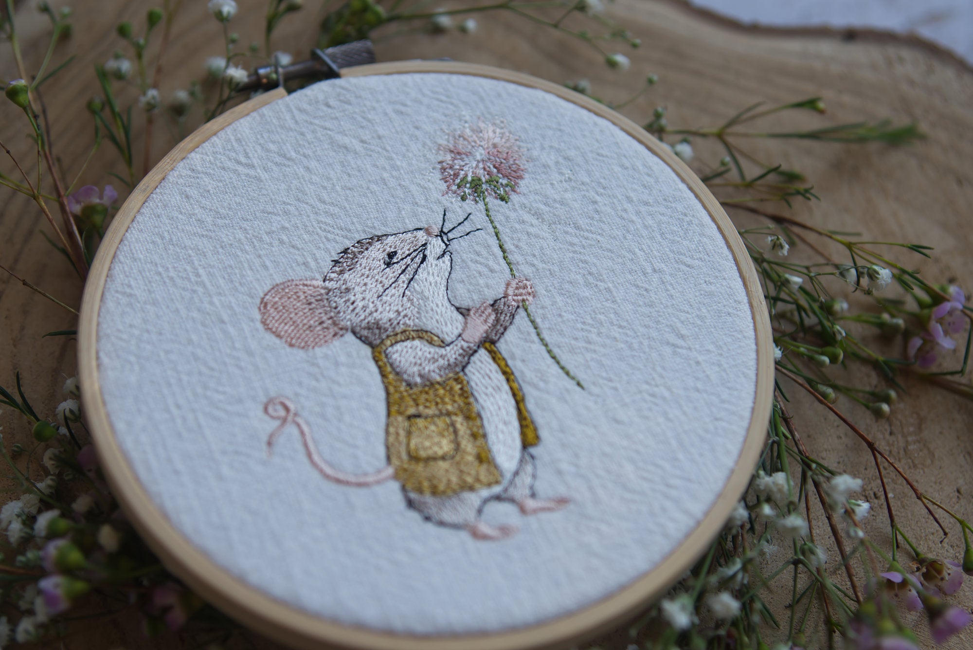 Stickdateien von Familie Maus