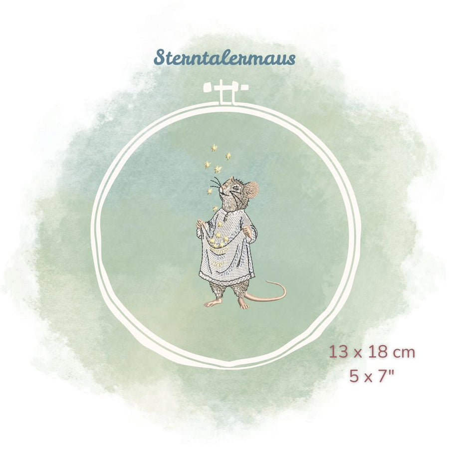 Stickdatei Sterntalermaus