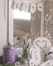 Stickdatei Lavendel-Minis aus der Lavendel-Serie
