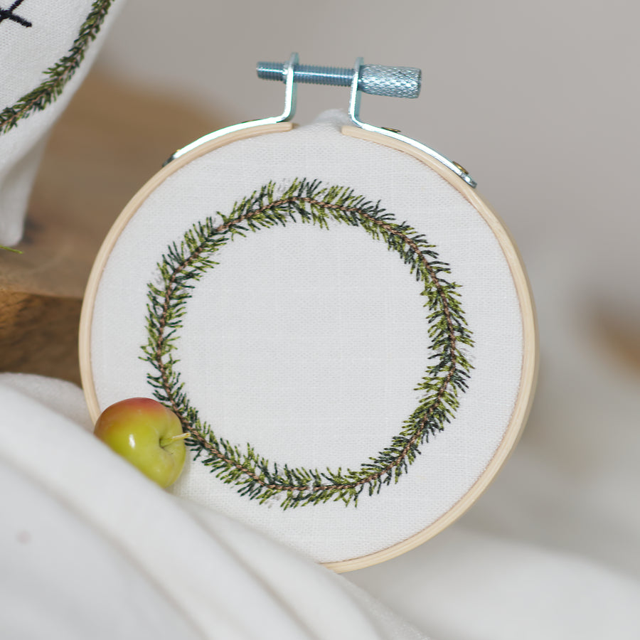 Embroidery file Advent wreaths