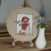 Stickdatei Huhn Ostern Frühling Cora Design