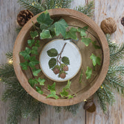 Stickdatei 3 Haselnüsse – Herbstliches Stickmuster mit Zweig und Nüssen • Naturmotiv für Landhausstil & Geschenkideen