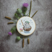 Stickdatei „Bademaus“ – Niedliches Motiv für kreative Projekte