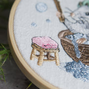 Stickdatei „Bademaus“ – Niedliches Motiv für kreative Projekte