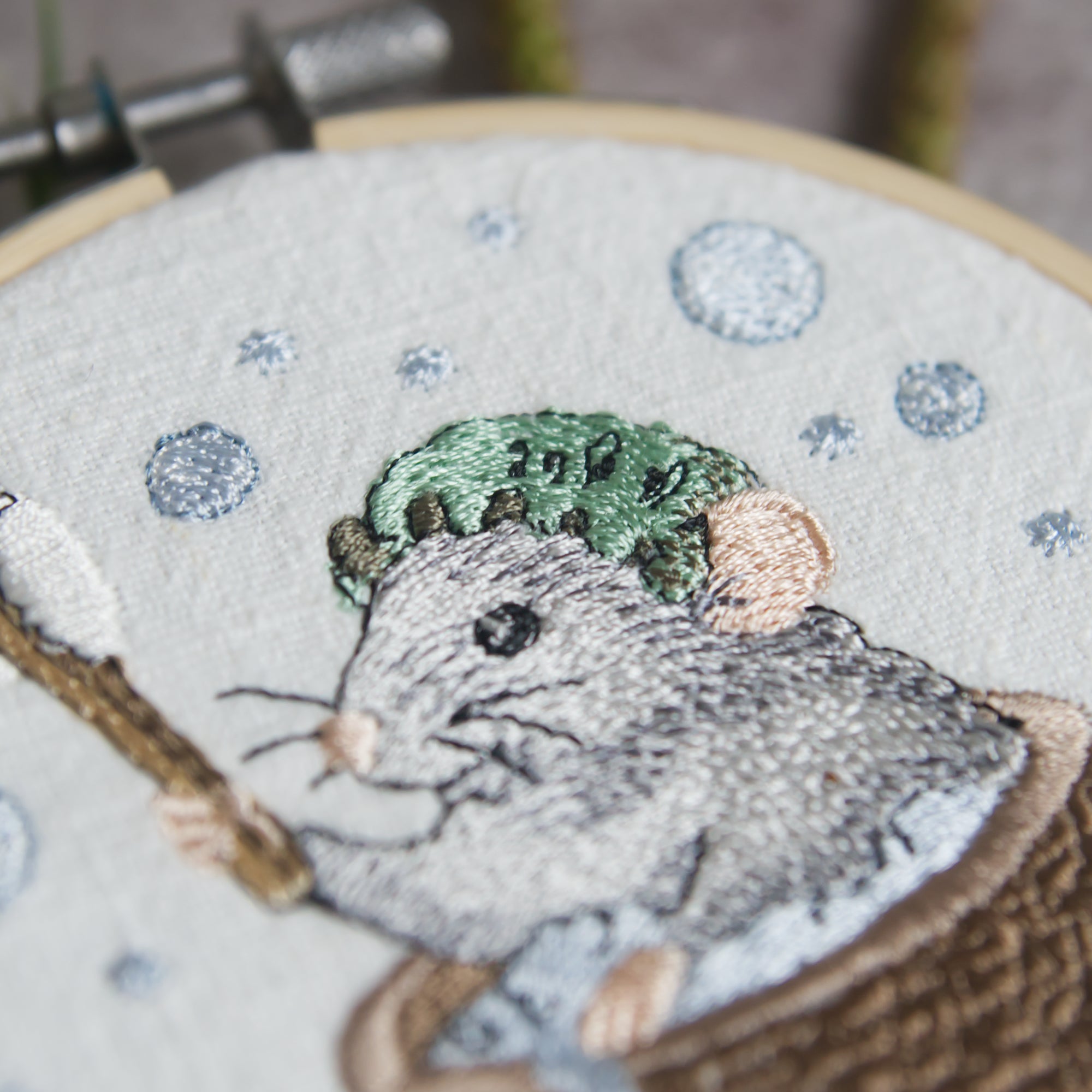 Stickdatei „Bademaus“ – Niedliches Motiv für kreative Projekte