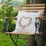 Hagebuttenherz – Stickdatei für große Stickrahmen