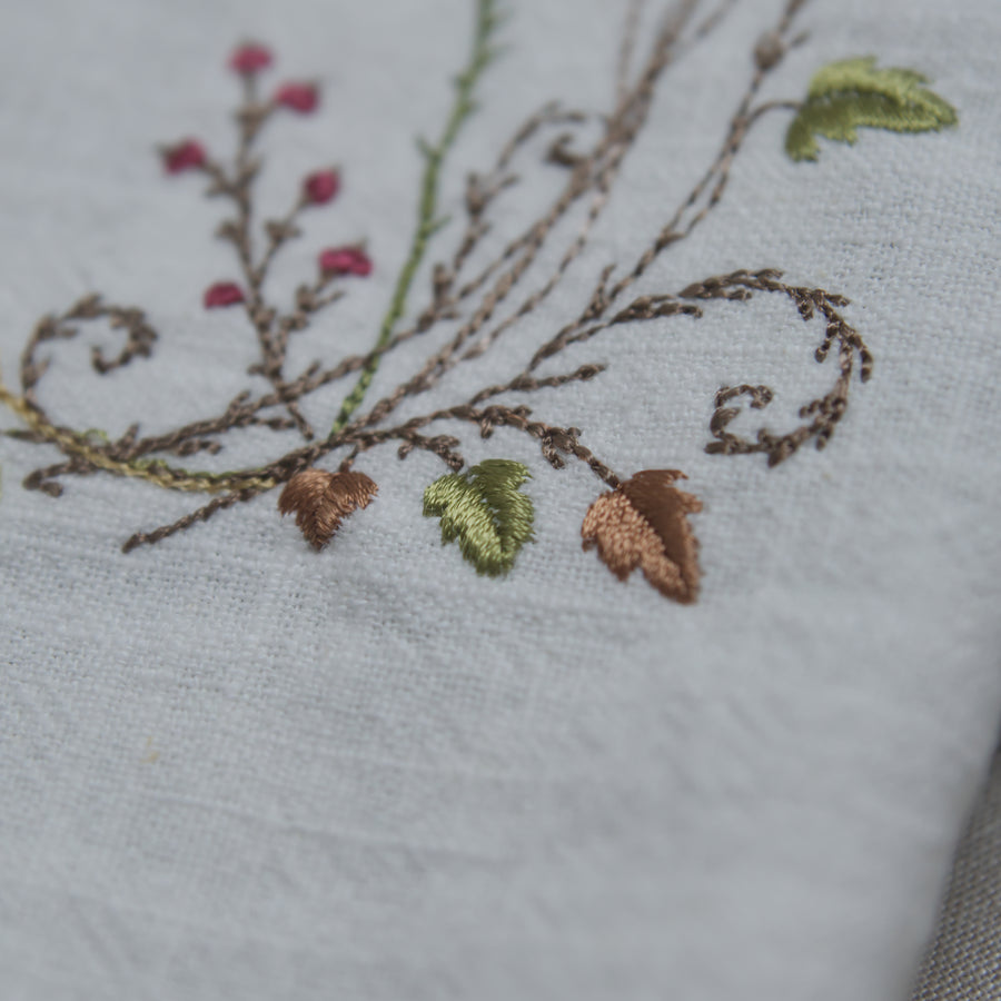 Stickdatei Herbstliche Ecke rechts
