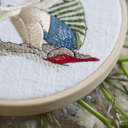 Stickdatei Junge mit Sandburg