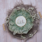 Stickdatei Lamm auf der Wiese