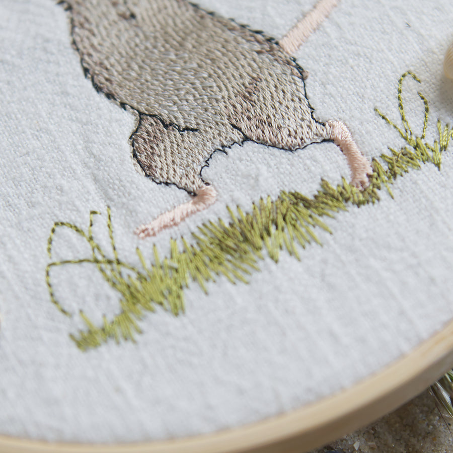 Stickdatei Maus mit Boot