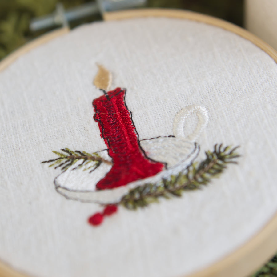 Stickdatei Mini-Set „Mäuseweihnacht“ 4 liebevoll gestaltete Weihnachtsmotive