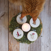 Stickdatei Mini-Set „Mäuseweihnacht“ 4 liebevoll gestaltete Weihnachtsmotive