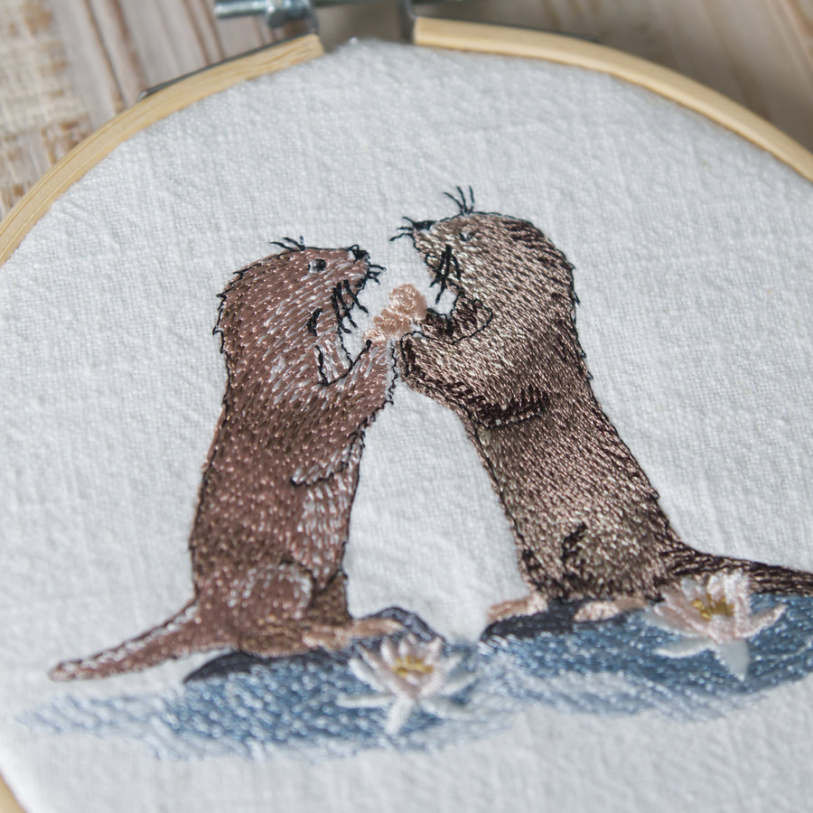 Stickdatei Otter