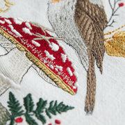 Rotkehlchen und Fliegenpilz – Stickdatei für 13x18 cm Rahmen