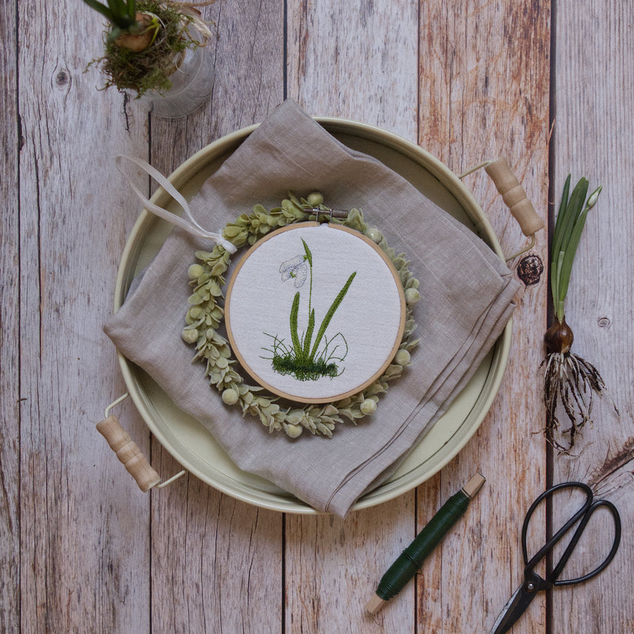 Stickdatei Schneeglöckchen