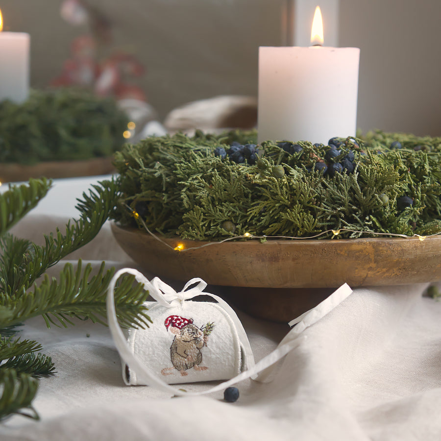 ITH Stickdateien Set Wichtelmausbox & Geschenkanhänger