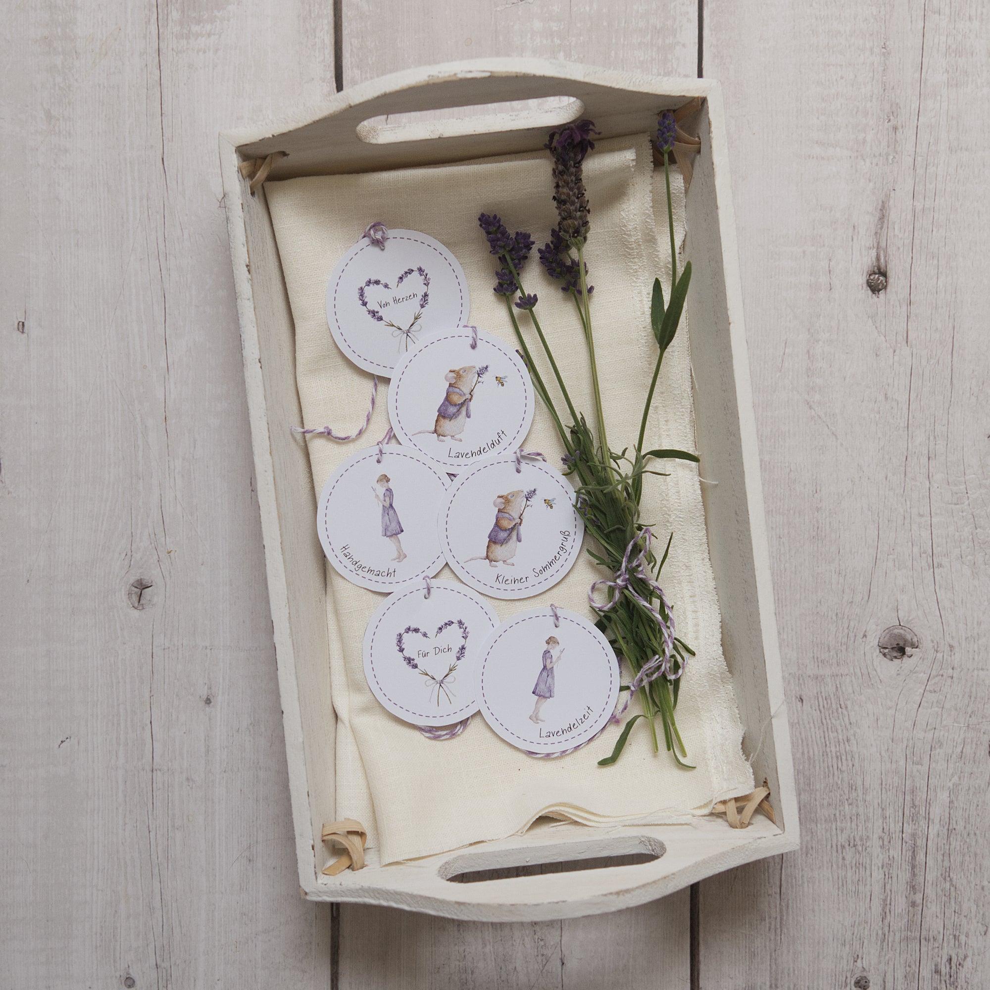 Printable Etiketten– Geschenkanhänger zum Ausdrucken