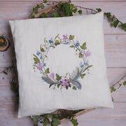 Stickdatei Frühblüherkranz