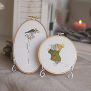 Stickdatei Maus im Schnee