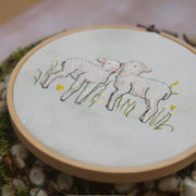 Stickdatei Lämmerfreundschaft