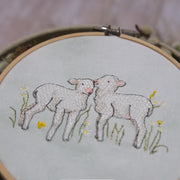 Stickdatei Lämmerfreundschaft