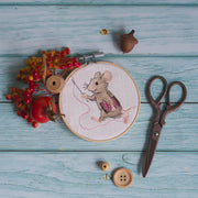 Stickdatei Maus mit Garnkone