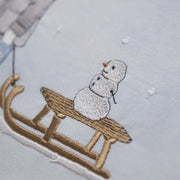 Stickdatei Junge im Schnee