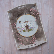 Stickdatei Teekannenhaus