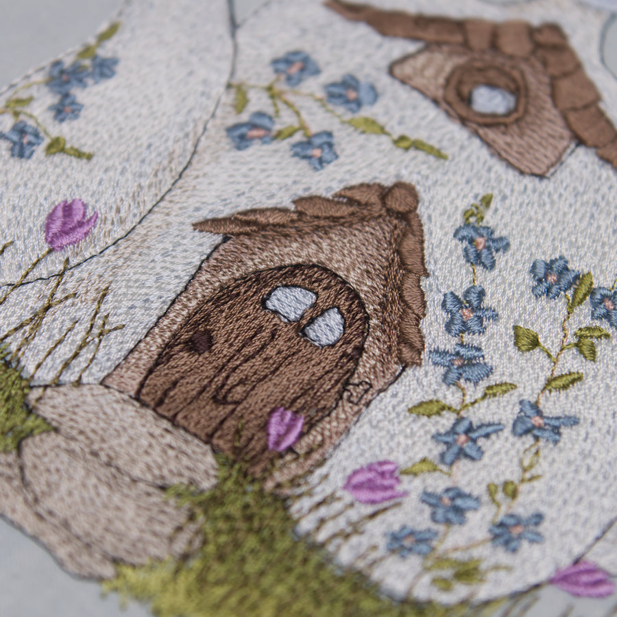 Stickdatei Teekannenhaus