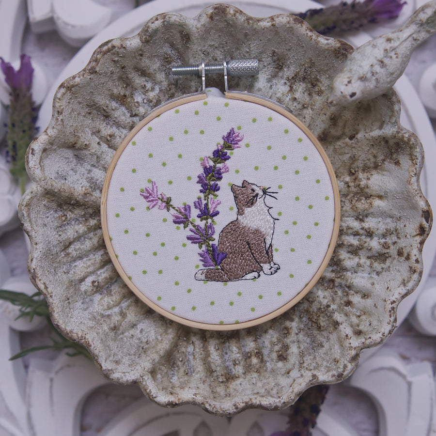 Stickdatei Lavendel-Minis aus der Lavendel-Serie