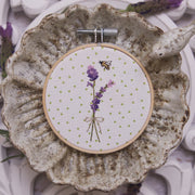 Stickdatei Lavendel-Minis aus der Lavendel-Serie