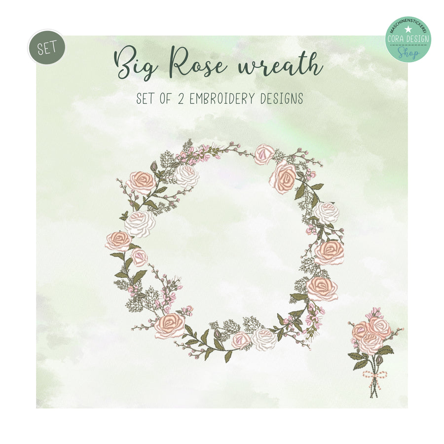 Bundle Large Flower Wreaths