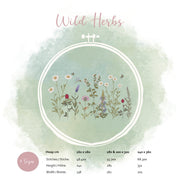 Stickdatei Kräuterwiese