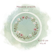 Stickdatei Wiesenkranz