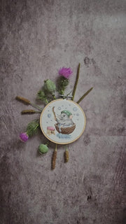 Stickdatei „Bademaus“ – Niedliches Motiv für kreative Projekte