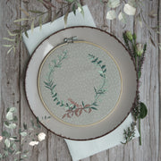 Stickdatei Kranz mit Trockengräsern