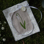 Stickdatei Set 3 kleinen Schneeglöckchen