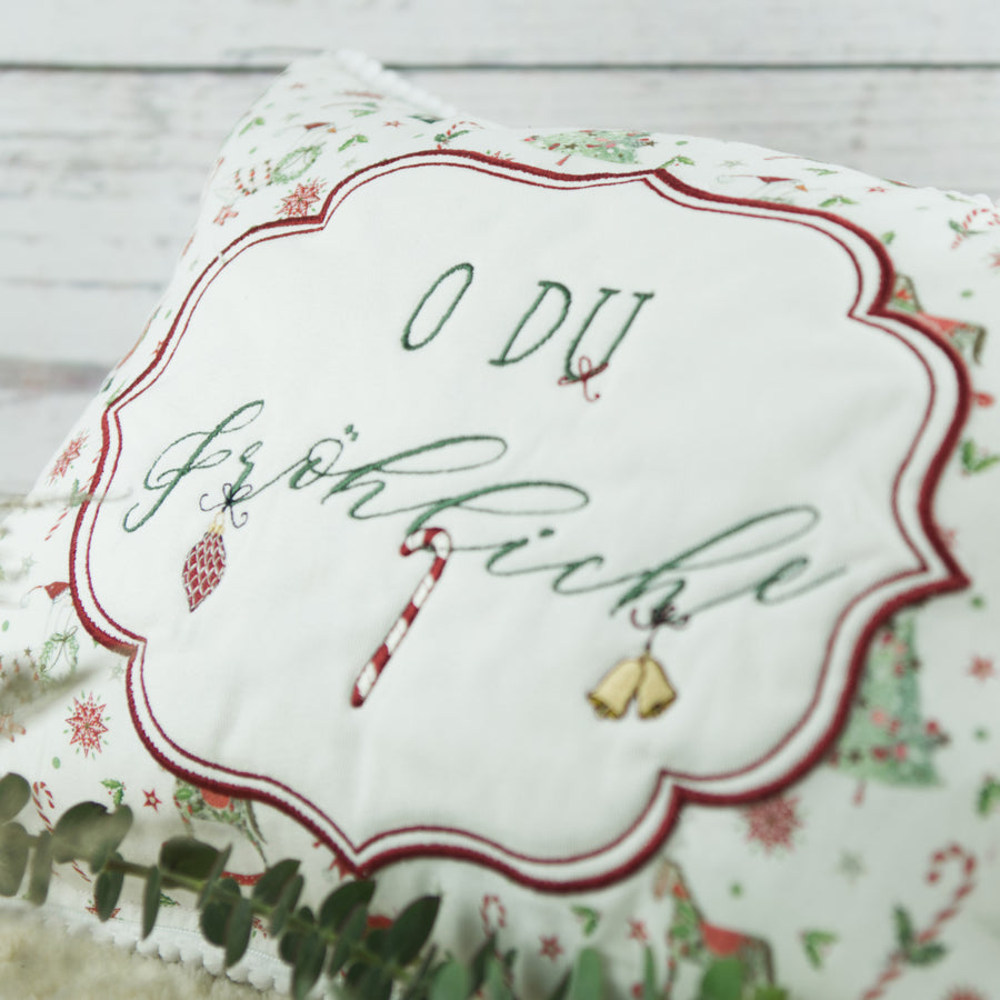 Embroidery file "O Holy Night" Appliqué processing