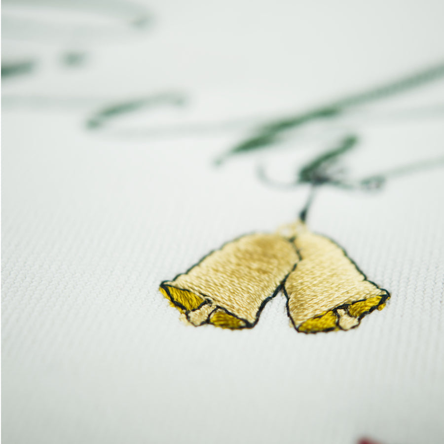 Embroidery file "O Holy Night" Appliqué processing