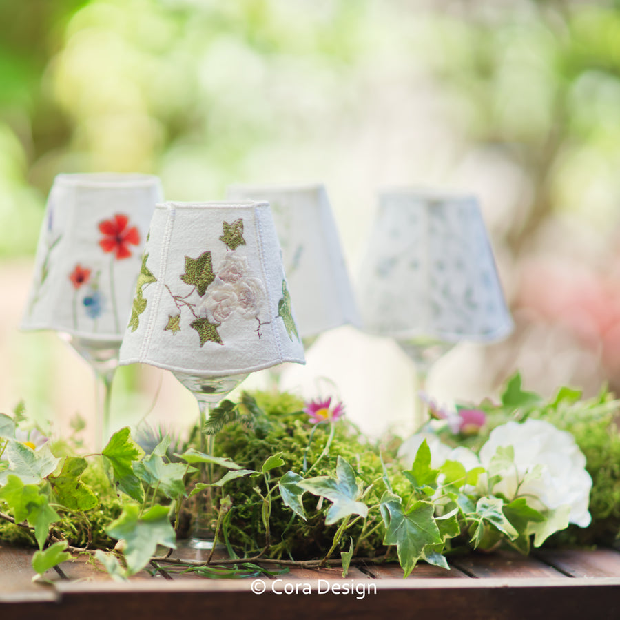 Stickdatei Set ITH Glashusse Efeu