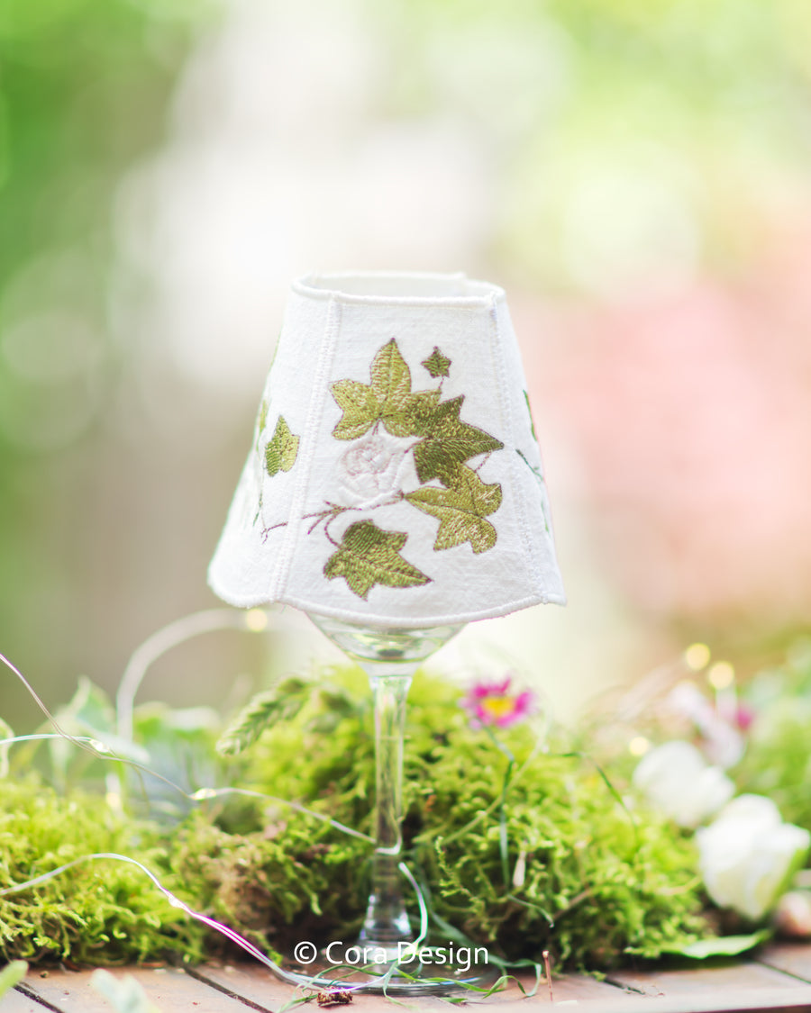 Stickdatei Set ITH Glashusse Efeu