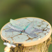 ITH dragonfly embroidery design