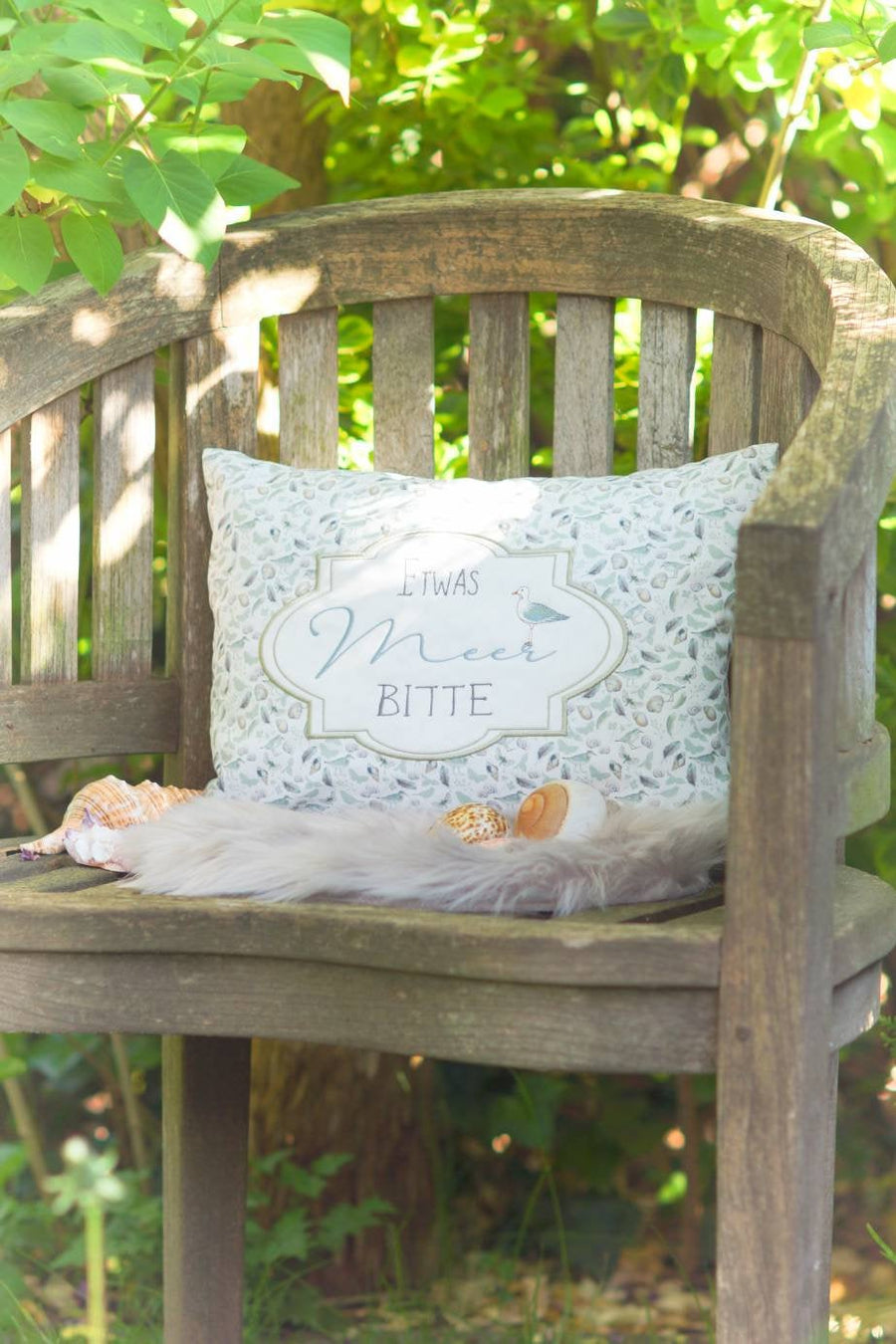 Stickdateien Set "Etwas Meer bitte" Applikationsverarbeitung