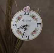 Stickdatei Ziffernblatt Moments